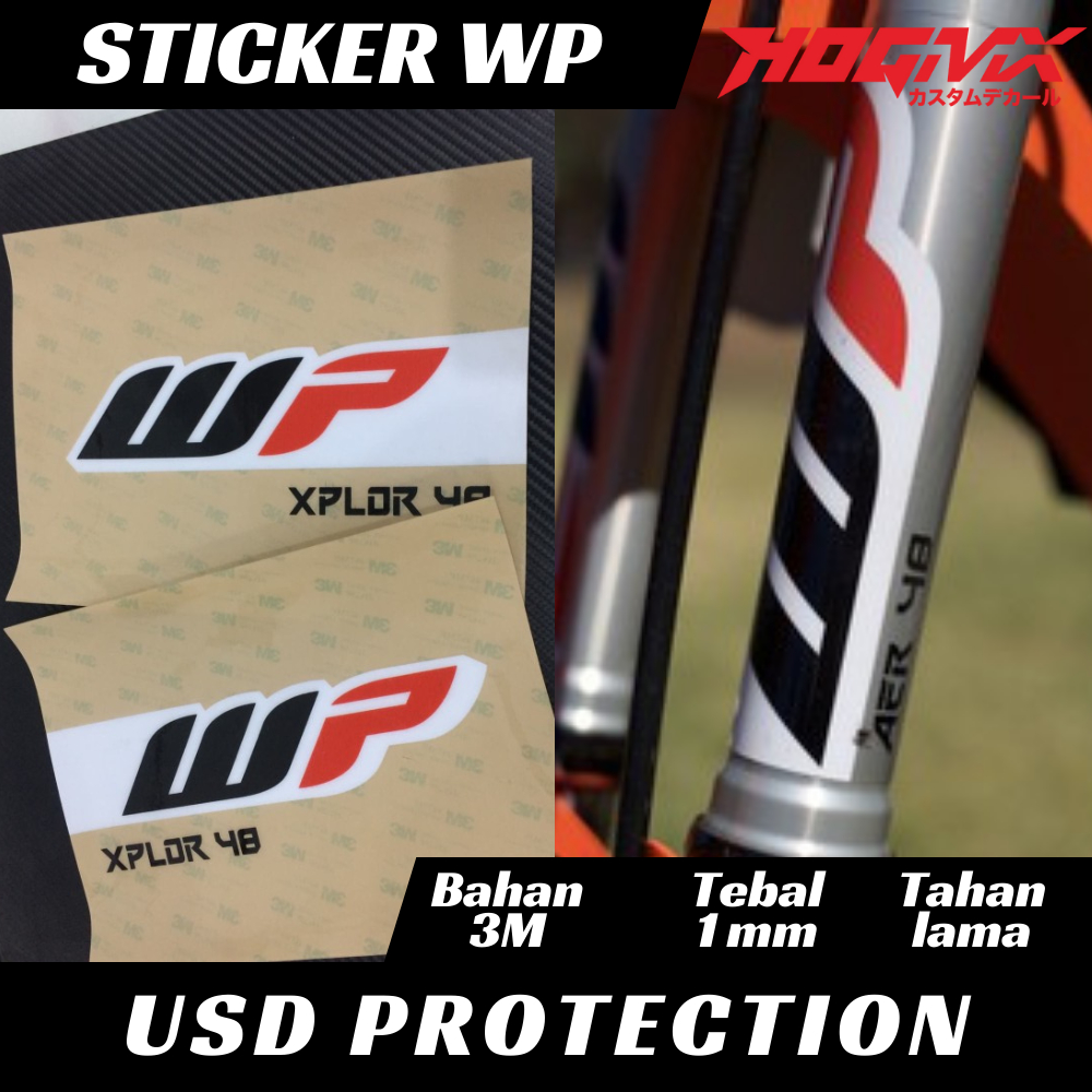 WP Xact 2020 สติ๊กเกอร์ USD KTM วัสดุใสหนาป้องกัน FORK