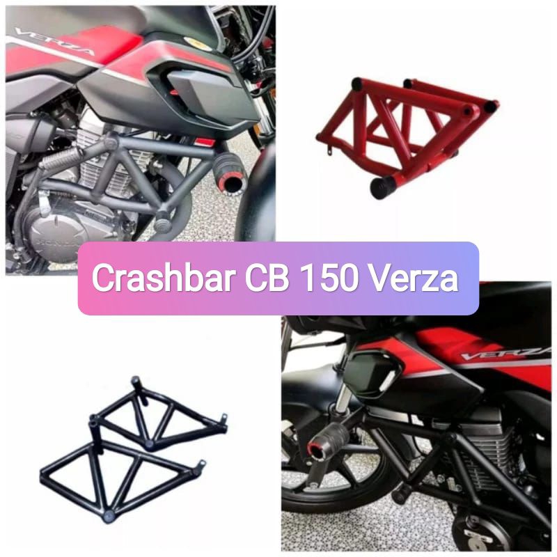 Crashbar CB150Verza / Tubular CB 150 Verza plus Jalu Slider Agna