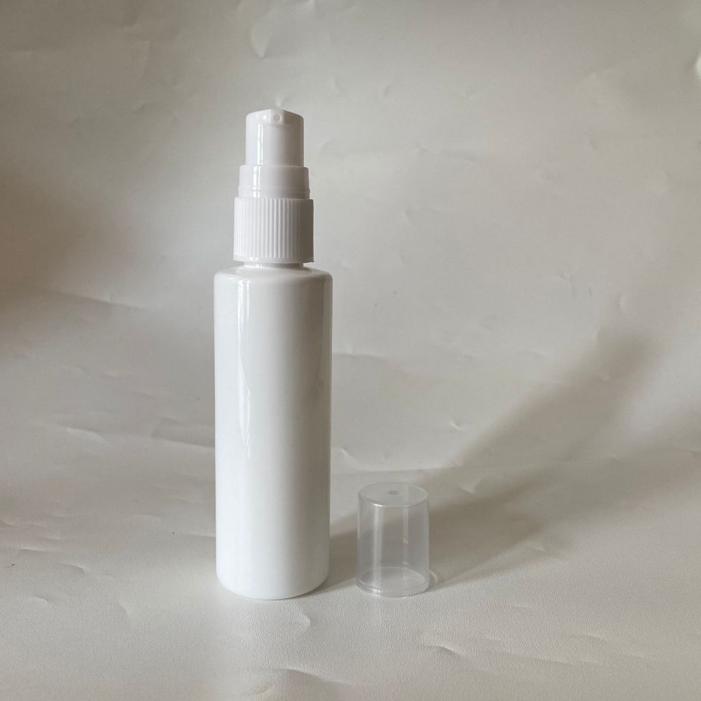 60ML RF WHITE BOTTLE PUMP TREATMENT / 60ML WHITE PUMP BOTTLE REFILLABLE BOTTLE