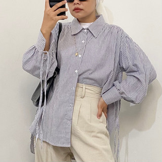 OTASHAWL - Kyo stripe shirt | oversized shirt | kemeja stripe | kemeja salur