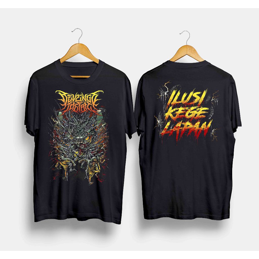เสื้อยืดวง Revenge The Fate - ILusi Kege Eight