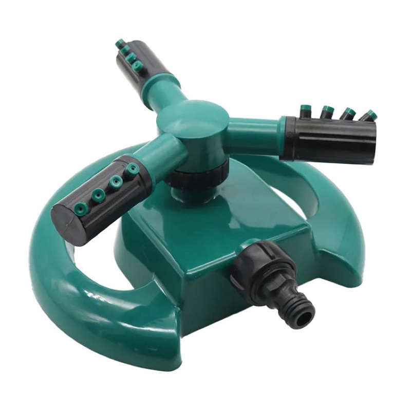 สปริงเกอร์ สปริงเกลอร์สปริงเกลอร์สวนแบบหมุนน้ํา 3 แขน 360 องศาระบบชลประทานอัตโนมัติแบบหมุน | 2.034.0