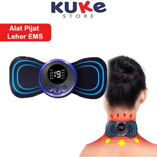 KUKE Alat Pijat Leher EMS/Alat Pijat Punggung Elektrik/Alat Terapi Pinggang/Alat Terapi Serbaguna