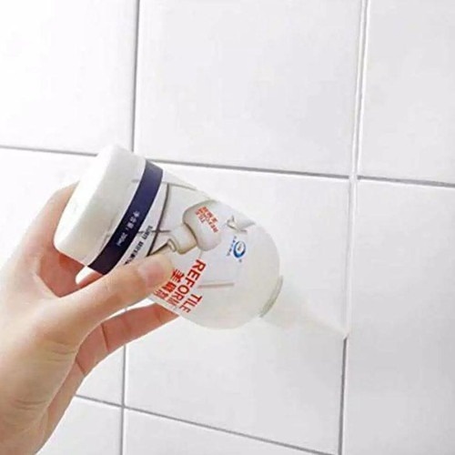 SJA ANTI-FUNGAL CERAMIC GROUT CREAM TILE REFORM GROUT FILLER LIQUID 150 ML
