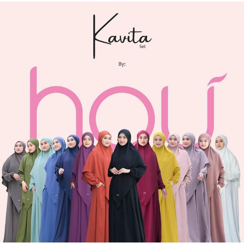 KAVITA 2 GAMIS BY HOUSE OF UGA (SYARI CRINKLE GAMIS) GAMIS ONLY // PREMIUM PLAIN CRINKLE GAMIS