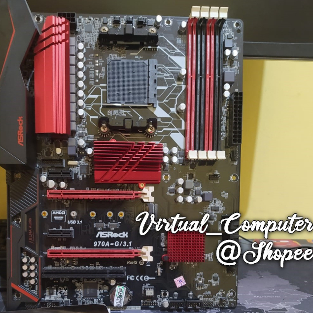 เมนบอร์ด Asrock 970A-G/3.1 AM3+ รองรับหน่วยประมวลผล FX ถึง FX9590