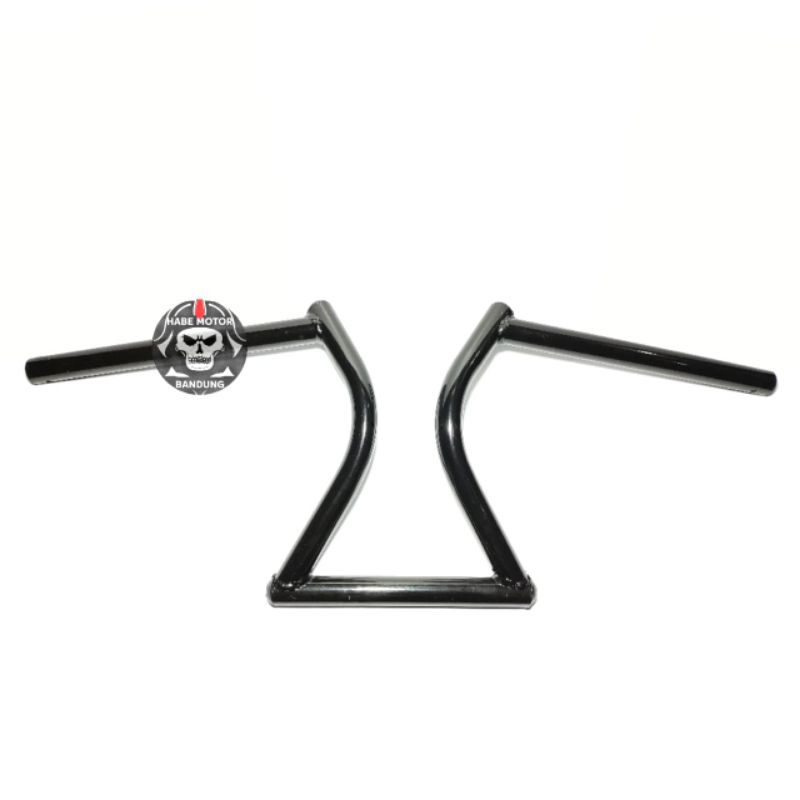 สีดําที่กําหนดเอง Japstyle Bobber Chopper Bratstyle Streetcub Handlebar