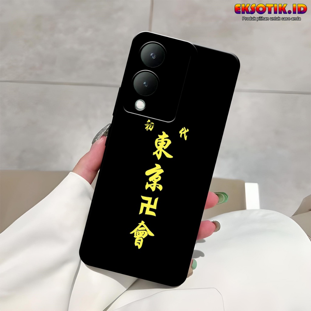 VIVO Y17S กรณี Eksotik.id VIVO Y17S ปลอก VIVO Y17S ซิลิโคนโทรศัพท์มือถือผิวอุปกรณ์เสริม Hardcase Sof