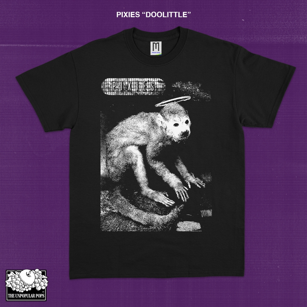 เสื้อยืด พิมพ์ลาย The Pixies Band Doolittle Monkey