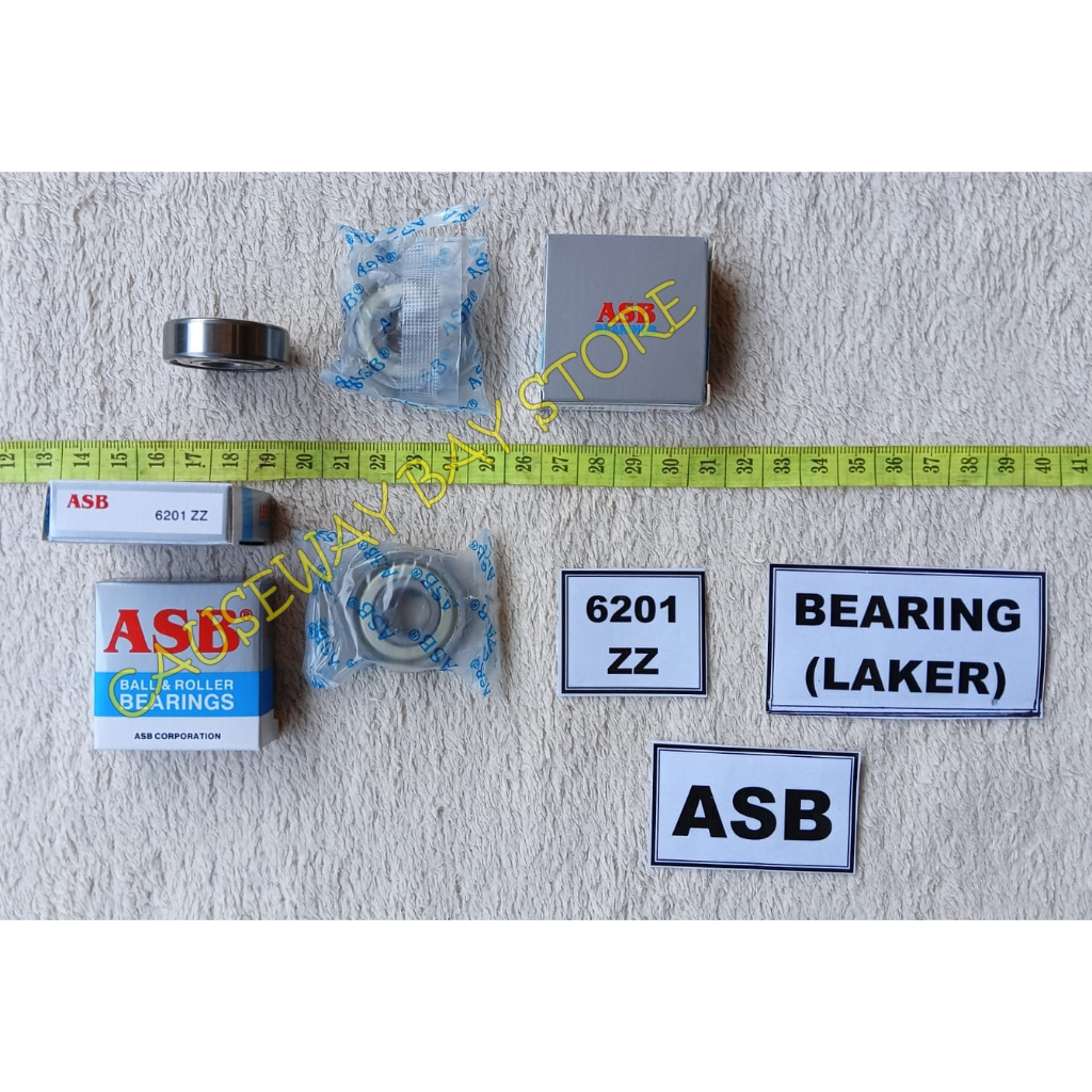 BEARING (LAKER) 6201 ZZ ASB BRAND