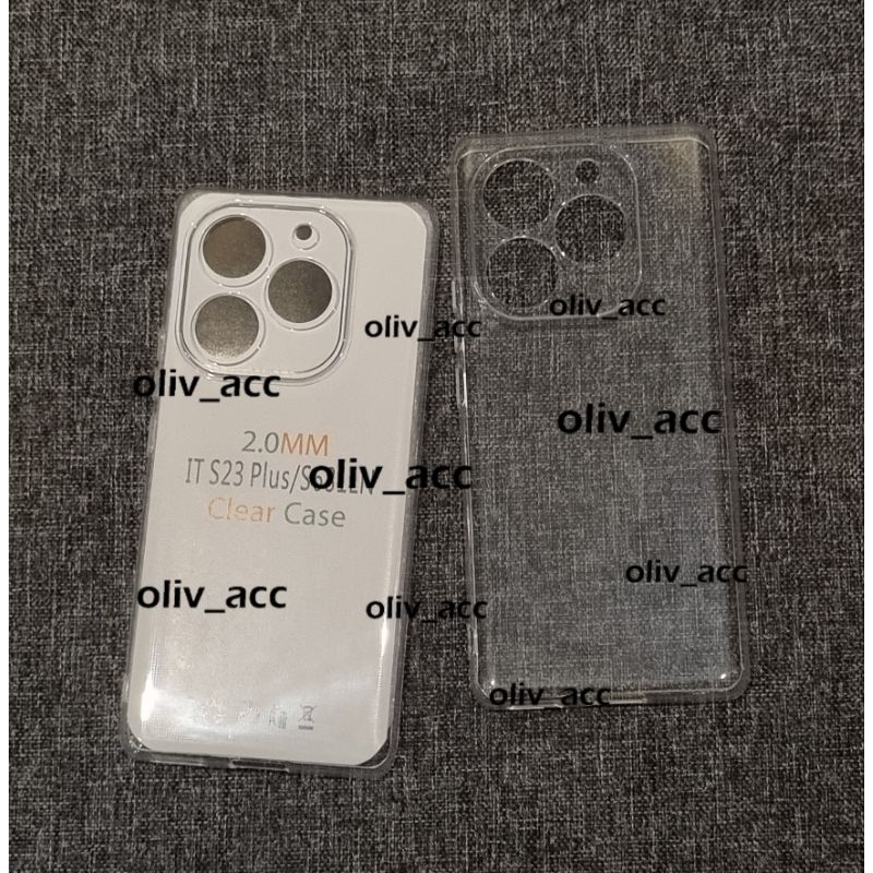 Itel s23 plus เคสใสใสใหม่