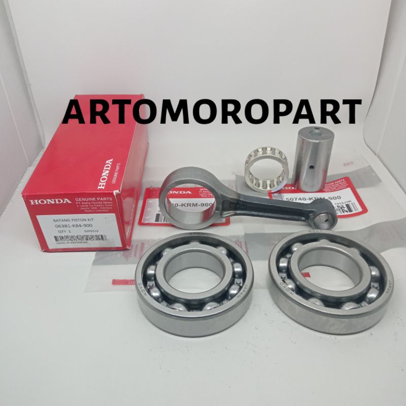 ก้านลูกสูบ + แบริ่งเพลาข้อเหวี่ยง (6207/6207) Honda CRF 150 CRF 150 LR CRF 150 2016-2023 K84 KRM