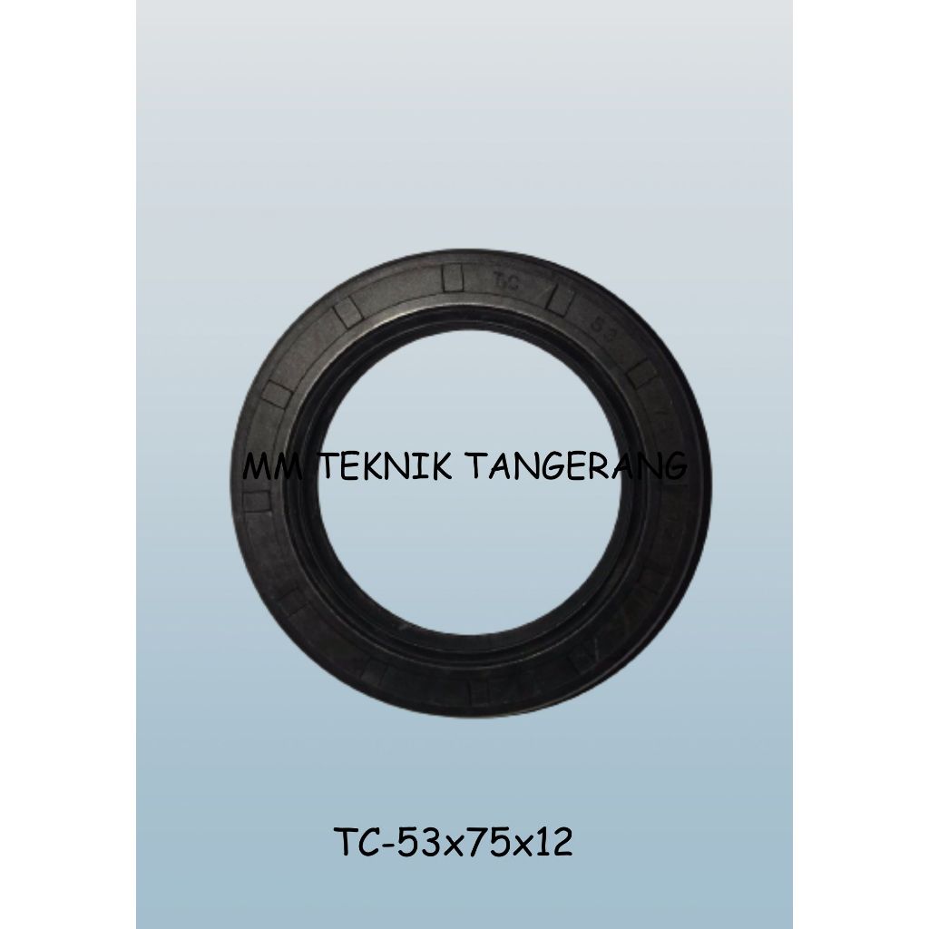 ซีลน้ํามัน TC 53x75x12 53 x 75 x 12 ยาง ซีลน้ํามันโช๊คเบรกเกอร์ 53 75 12