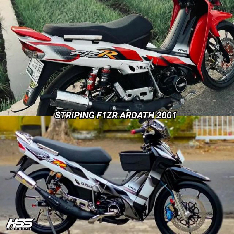 F1zr 2001 Ardath แถบรายละเอียดดั้งเดิมแบบสปอร์ต