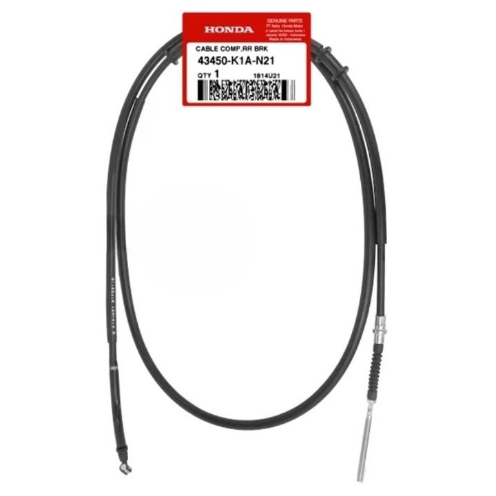 สายเบรคหลัง (Cable Comp, เบรค RR) – BeAT K1A - 43450K1AN21