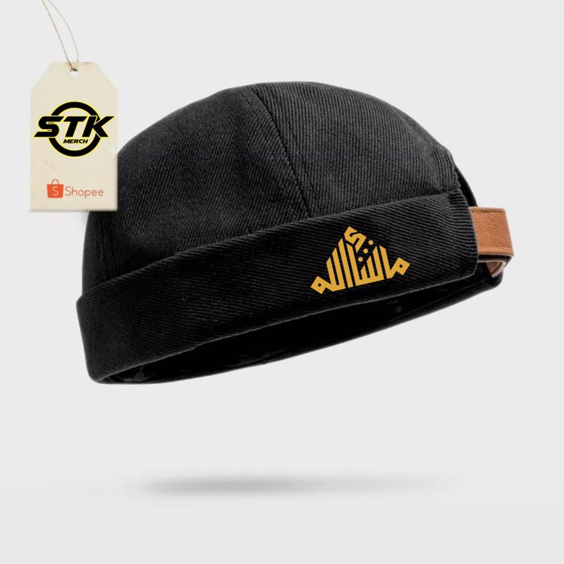 หมวกมิกิ / MASYAALLAH CALLIGRAPHY หมวก PECI ใหม่ล่าสุด โลโก้รุ่น MIKI HAT PECI UAS PREMIUM