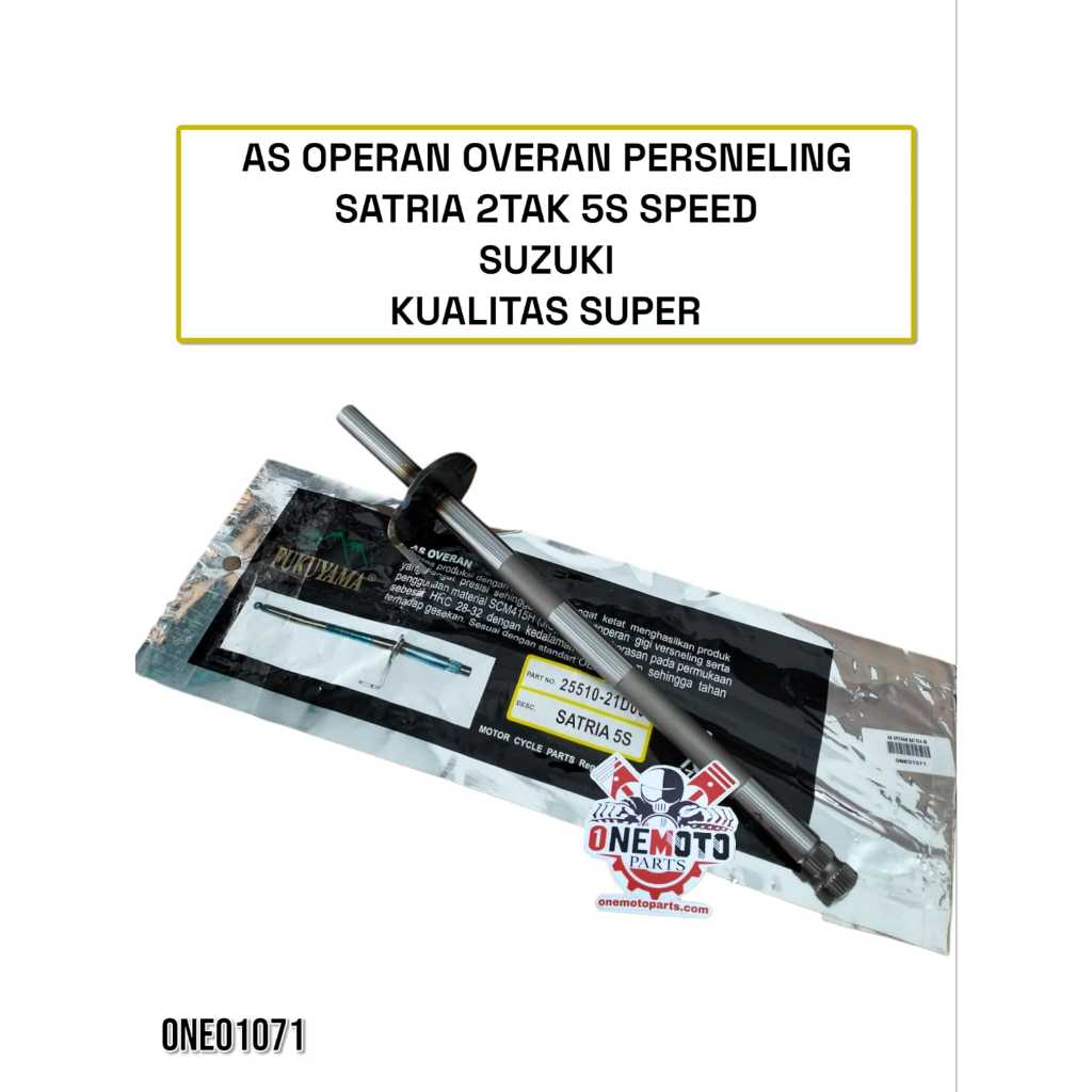 SATRIA 2-STROK 5S SPEED GEAR OVER OPERATION ASSEMBLY SUZUKI SUPER QUALITY