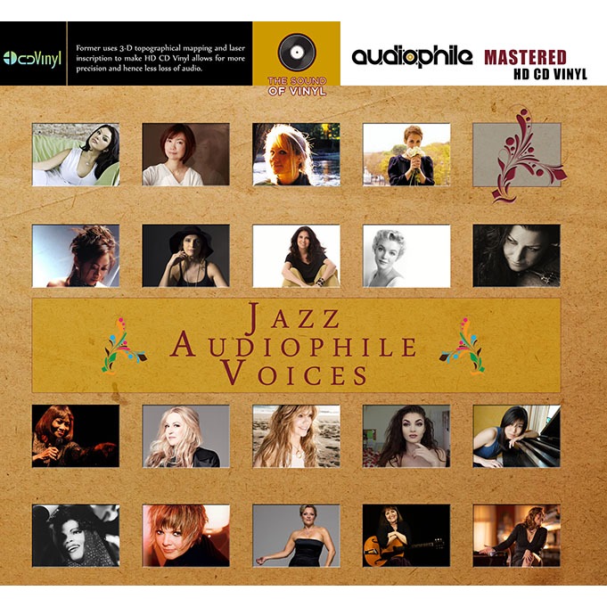 Cd audio Jazz Audiophile Voices (นําเข้า ใหม่ ซีล รุ่นโอบิ