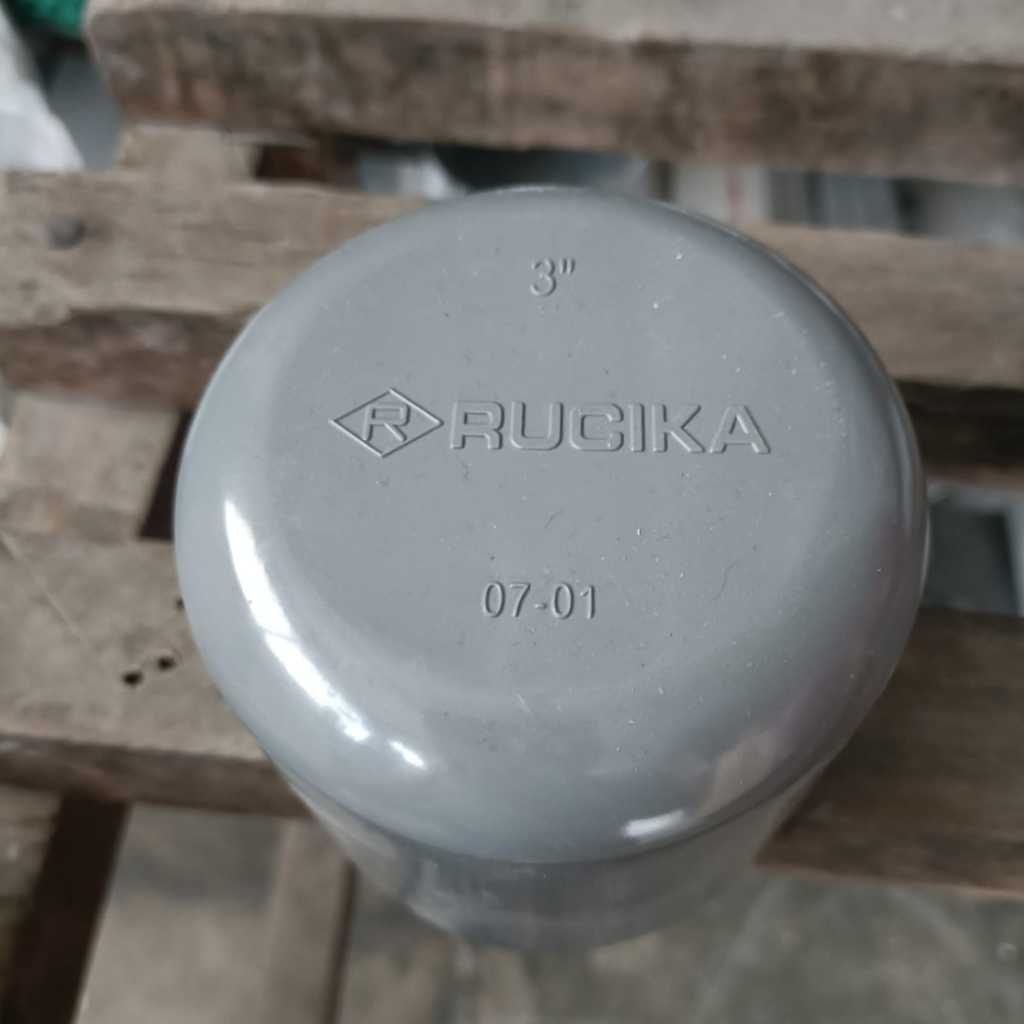 Rucika D 3" นิ้ว Cap / Cap / PVC Pipe Cap