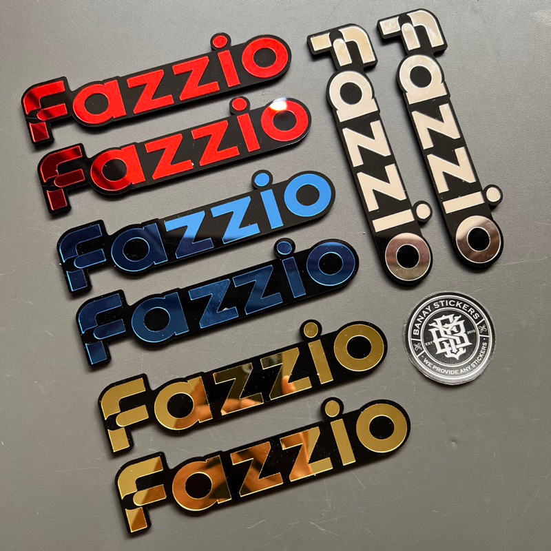 สัญลักษณ์ FAZIO ACRYLIC