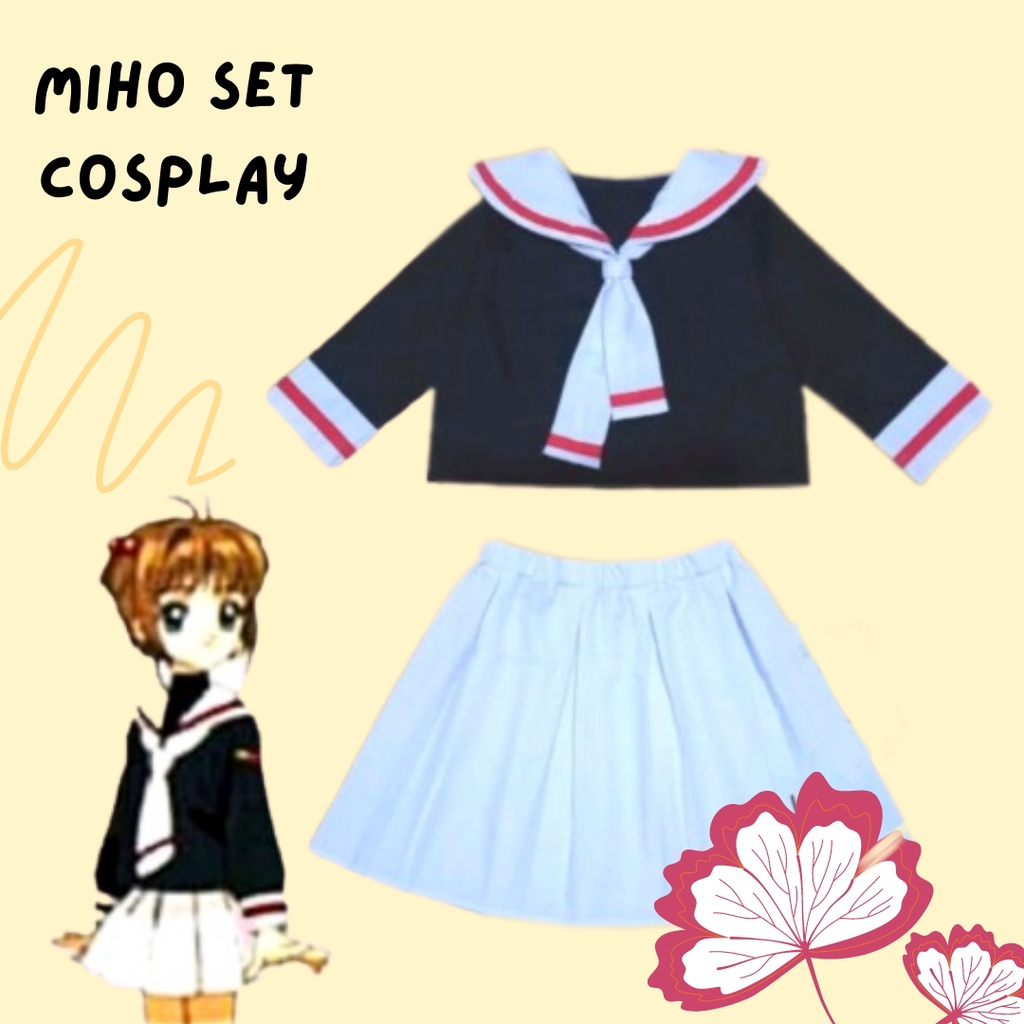 ชุดคอสตูมญี่ปุ่น Miho มีไซส์ S ถึง 7XL