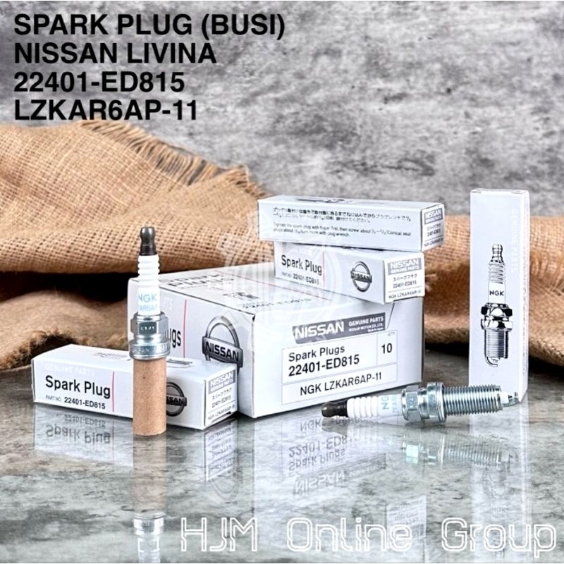 IRIDIUM SPARK PLUG NISSAN LIVINA MARCH EVALIA DATSUN GO LZKAR6AP-11