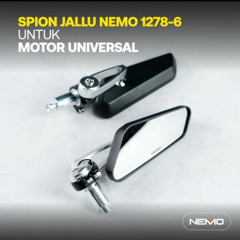 NEMO CNC HANDLEBAR MIRRORS - UNIVERSAL