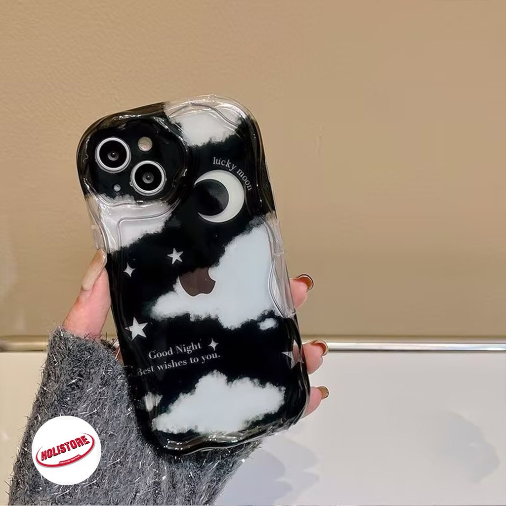 SOFTCASE SILICON CASING MELTING CLEAR SHOCKPROOF MOON สําหรับ XIAOMI REDMI 9 9A 9C 9T 10 4G 10C POCO