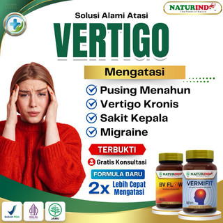 Obat Vertigo Menahun Kronis Akut Sakit Kepala Pusing Migrain Vermifit Paling Ampuh Original