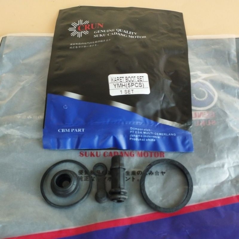 YAMAHA RUBBER BOOTH SET (5PCS) / ORIGINAL RUBBER BOOTH CALIPER