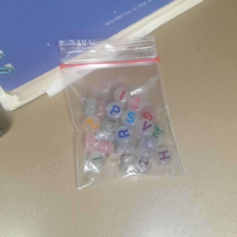 LETTER BEADS 1 แพ็ค*