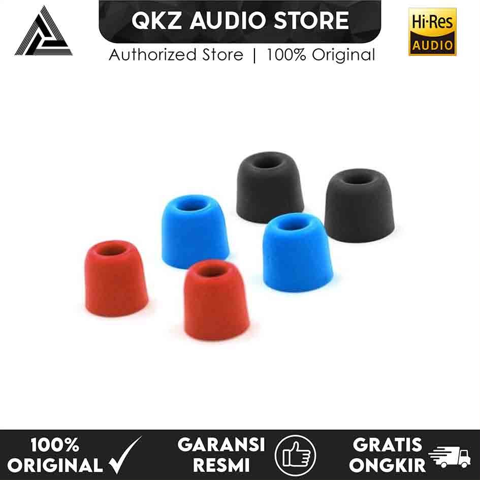 QKZ Memory Foam Eartips Earplug Tips สําหรับหูฟังชนิดใส่ในหู