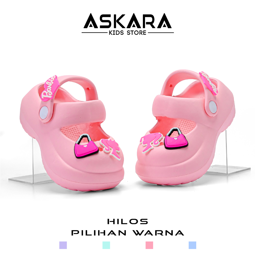 Askara - Sandals รองเท้าส้นแบน ballet Girls Eva Barbie Character รุ่น New