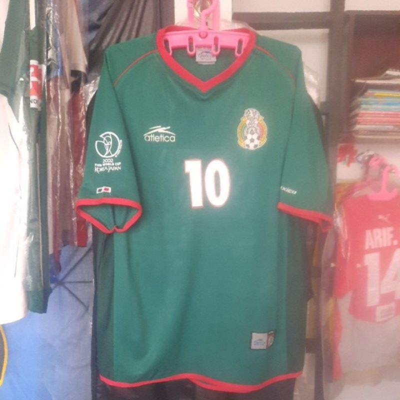 เสื้อเจอร์ซีย์ MEXICO HOME, WC 2002
