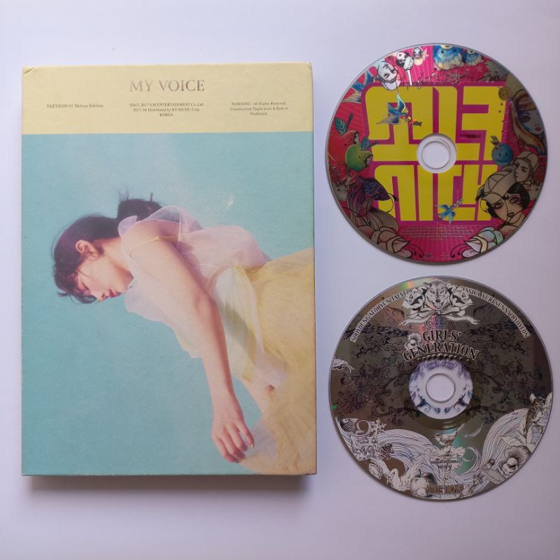[OFFICIAL] TAEYEON ALBUM ONLY MY VOICE DELUXE EDITION SKY VERSION GIRLSENERATION GG SNSD THE BOYS I 