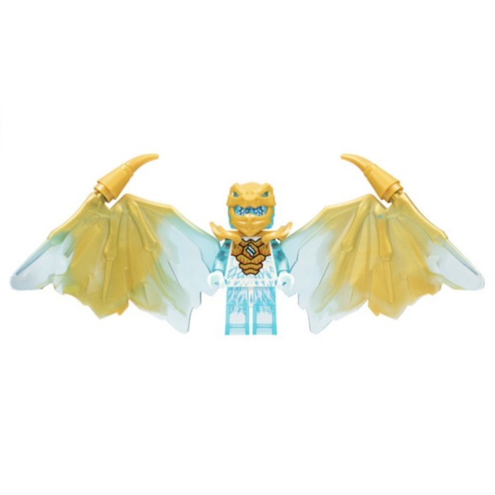 Lego Minifigure Zane Golden Dragon Ninjago Crystalized NJO770 71773