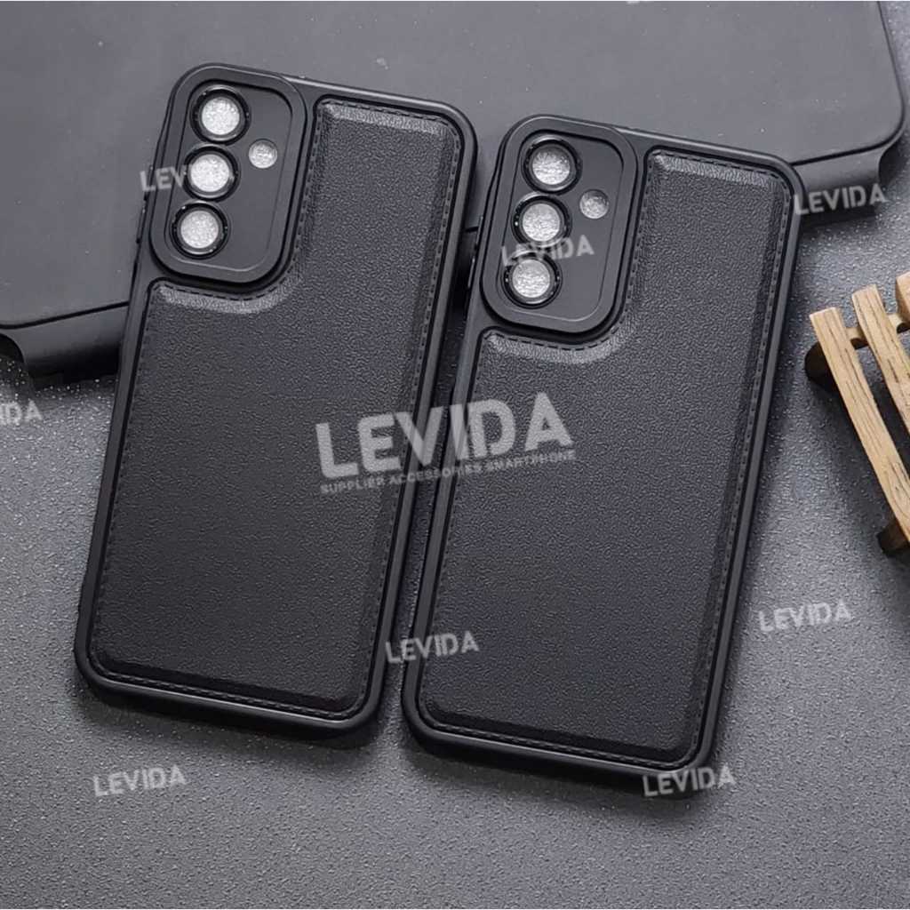 หรูหรากรณีหนัง Pro กล้องสีดํา Samsung A15 Samsung A25 Samsung A16 Samsung A20 Samsung A30 Samsung A2