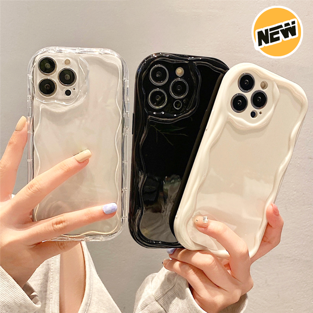 HP SOFTCASE CURLY สําหรับ SAMSUNG A33 A51 A52 A53 A71 A72 4G/5G A73 5G J7 PRIME J2 PRIME A04 A04E A0