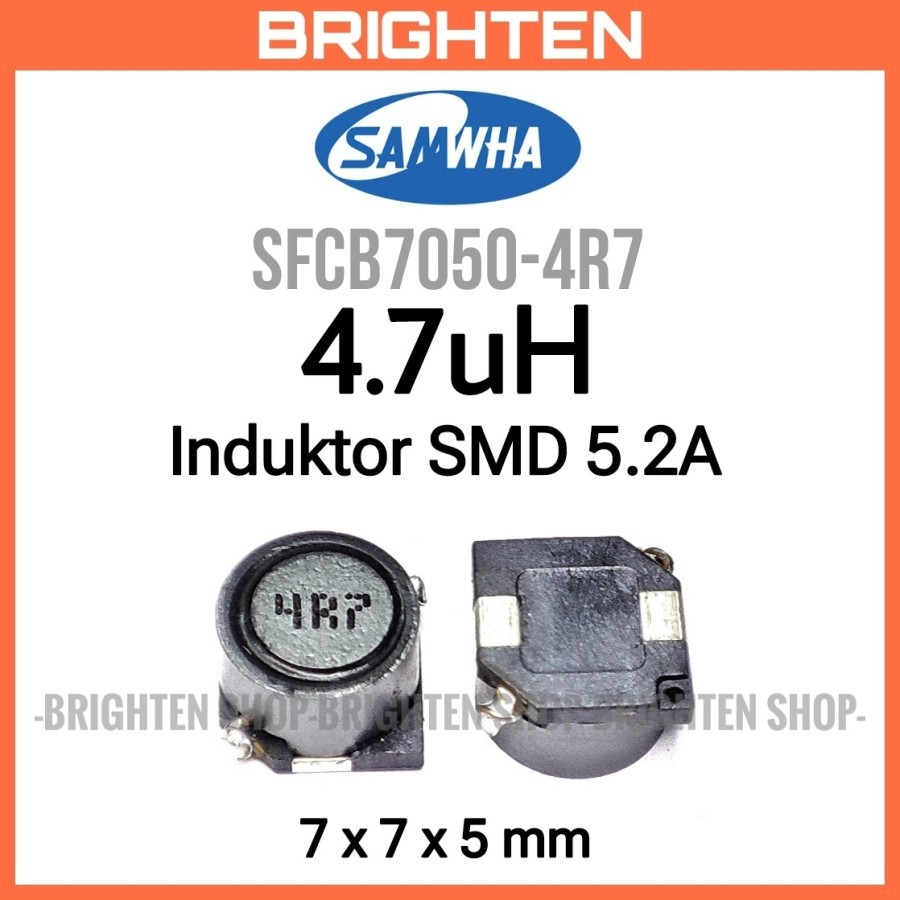 SAMWHA SFCB70-4R7 อะแดปเตอร์ SMD 4.7uH 4R7 5.2A