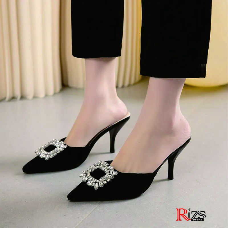 รองเท้าแตะผู้หญิง-รองเท้าแตะปาร์ตี้-รองเท้าแตะผ้า-รองเท้าส้นสูงผู้หญิงรองเท้าแตะ-รองเท้าแตะผู้หญิง_a