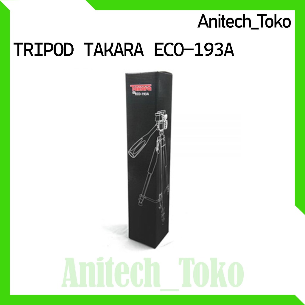 Hp [Antech Toko] Takara ECO-193A ขาตั้งกล้อง / ที่วางโทรศัพท์มือถือแบบรวม