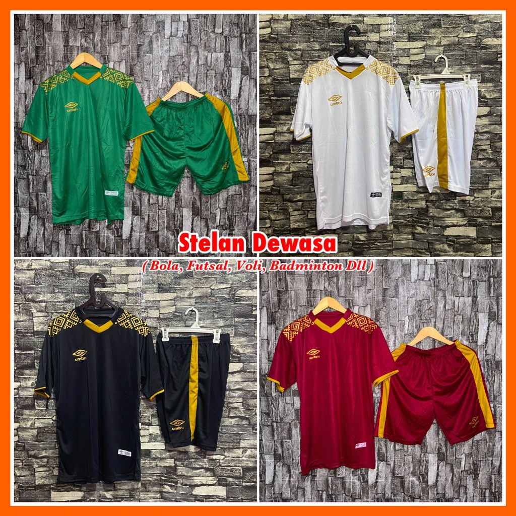 UMBRO MOTIF FUTSAL JERSEY / ชุดผู้ใหญ่ / เสื้อฟุตบอล UMRO