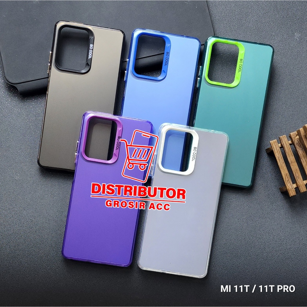 XIAOMI MI 11T CASE IMD HYBRID PLATE HOLOGRAM CASE SOCOOL XIAOMI MI 11T SC-