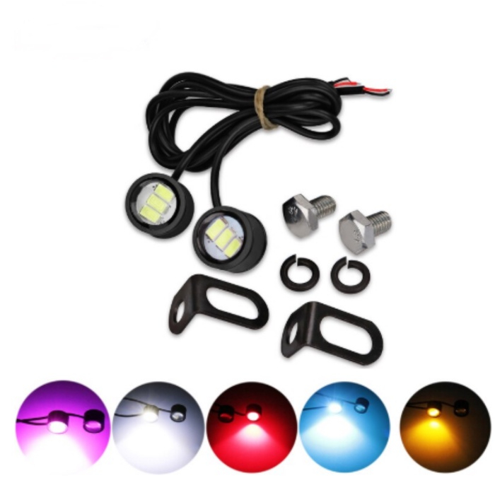 MATA LED EAGLE EYE FLASHING 3 LED DRL EAGLE EYE