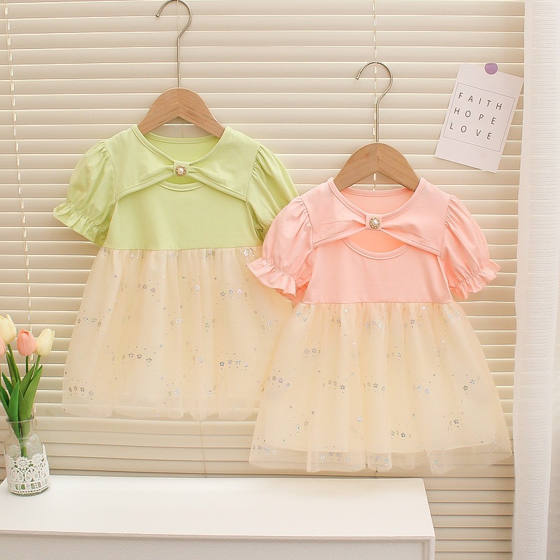 ชุดเด็กผู้หญิงเสื้อผ้าอายุ 6 เดือน 3 ปี