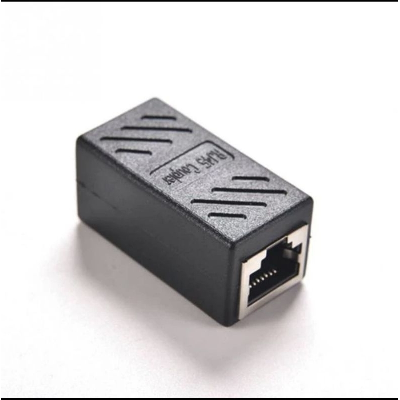RJ45 Female To Female Cat 15A16A LAN Extension Adapter Connector