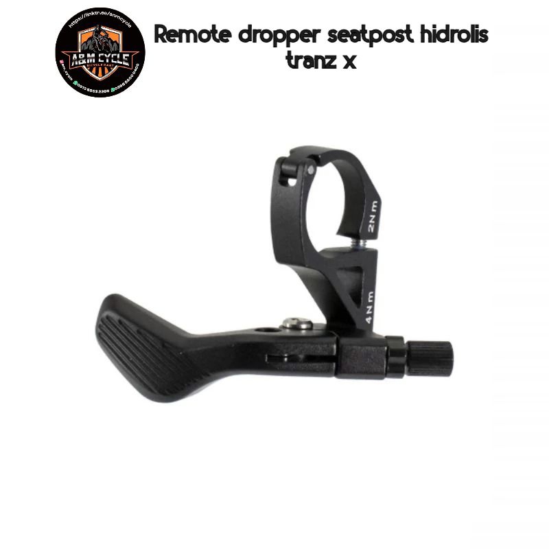 Remote Dropper ที่นั่งโพสต์ไฮดรอลิก tranzX เดิมไม่ satori ไม่ใช่ Kind Shock Universal สําหรับ seatpost ไฮดรอลิก Remote Dropper โพสต์ universal
