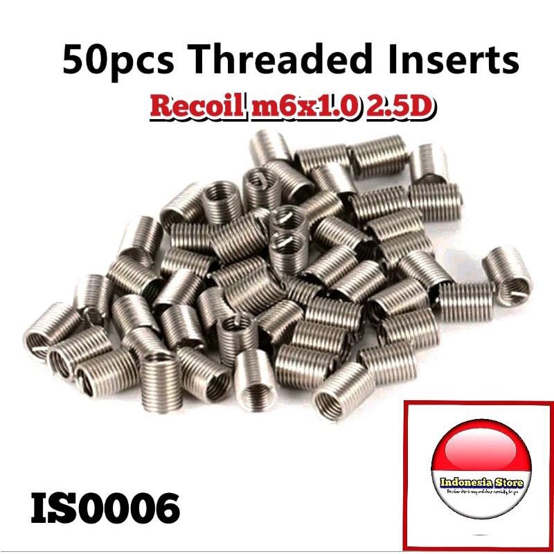 50 ชิ้น recoil m6x1.0 2.5D recoil CVT สลักเกลียวถัง CVT 10 คีย์ 8 ก็สามารถใช้ได้สําหรับสลักเกลียว kr
