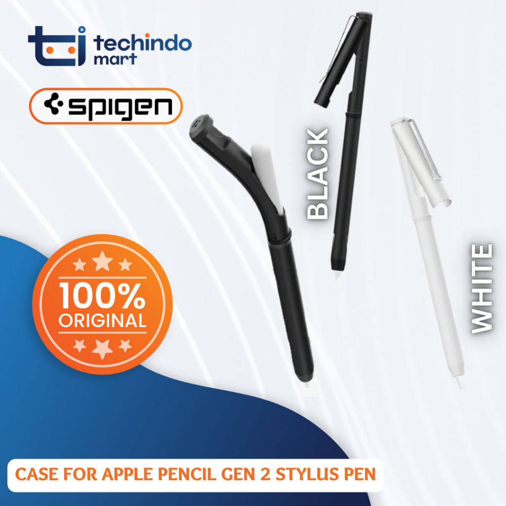เคสปากกาสไตลัส Spigen Apple Pencil Gen 2 DA201 เคสซิลิโคนนิ่ม