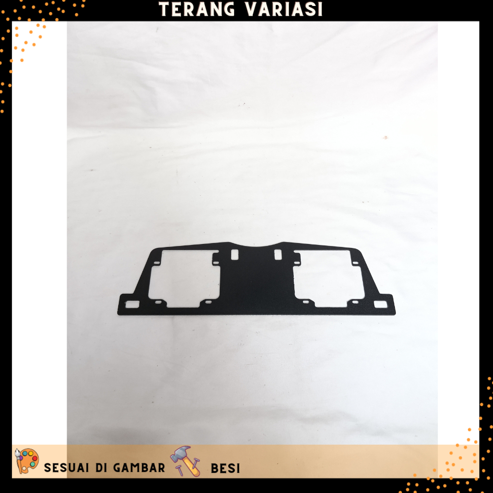 AES KENZO VINYX CR7 2.5 INCH CBR K 45 DOUBLE MOTORCYCLE LIGHT MOUNTING BRACKET CBR K45 2 ไฟ